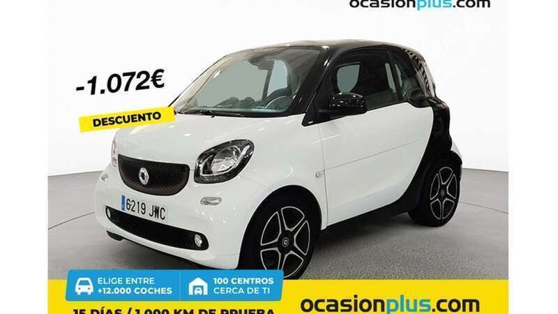 Blanco Usado 2017 Smart ForTwo Coupé Prime Coupe | 11.800 € (Precio justo) - Imagen 1/4
