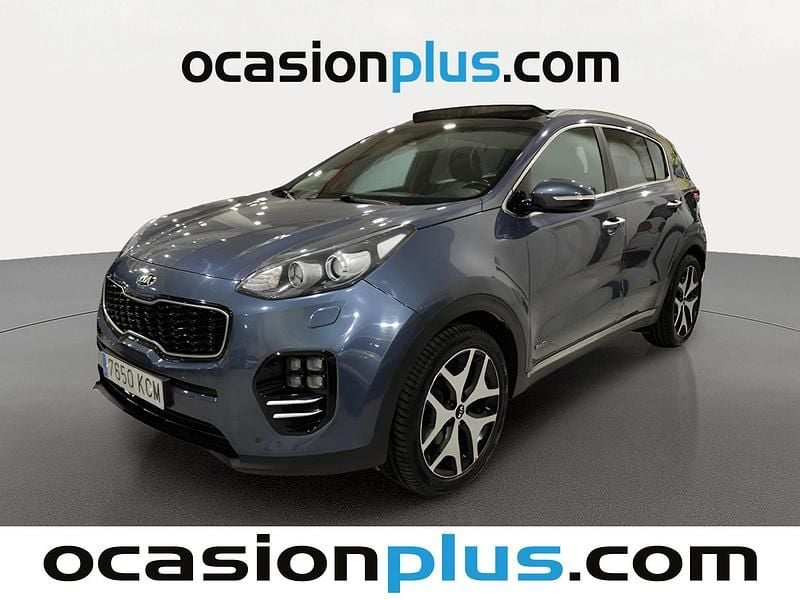 Usado Kia Sportage GT-Line 177 CV (130 kW) 2017 Azul SUV