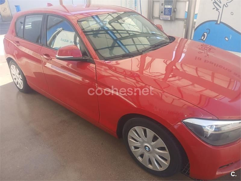 Usado BMW 116 Efficient Dynamics 116 CV (85 kW) 2013 Rojo Utilitario