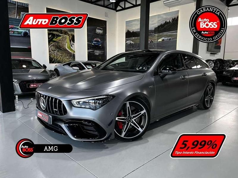 Gris Usado 2024 Mercedes CLA45 AMG AMG Coupe | 69.900 € (Precio justo) - Imagen 1/3