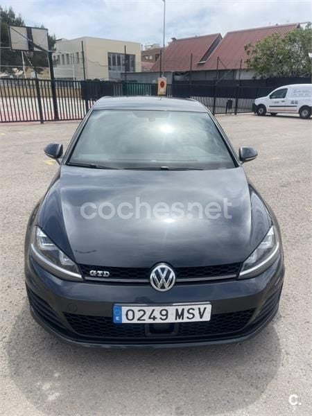 Negro Usado 2014 VW Golf VII GTD Berlina | 14.100 € (Super precio) - Imagen 1/4