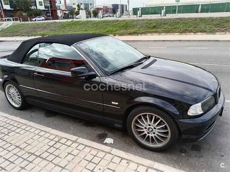 Negro Usado 2000 BMW 323 Cabriolet Descapotable | 7000 € (Super precio) - Imagen 1/4