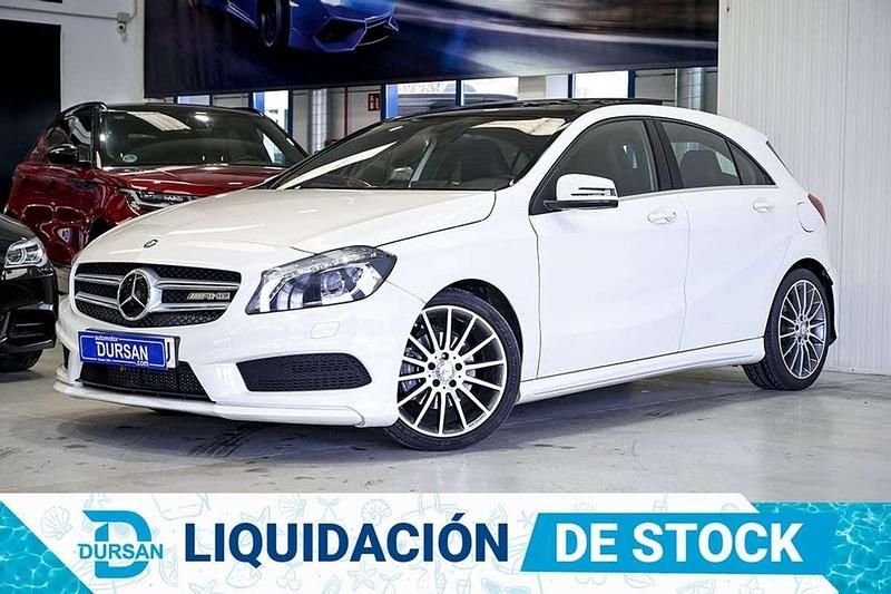 Blanco Usado 2015 Mercedes A180 AMG line Utilitario | 16.990 € (Precio justo) - Imagen 1/4