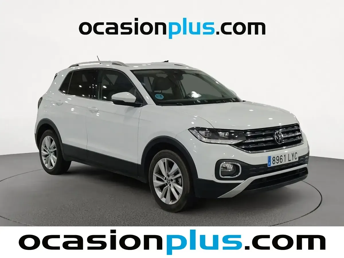 Usado VW T-Cross Sportline 150 CV (110 kW) 2022 Blanco SUV