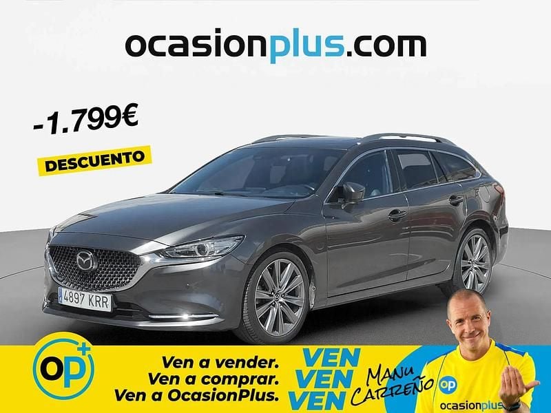Usado Mazda 6 Signature 184 HP (135 kW) 2018 Cinzento Carrinha