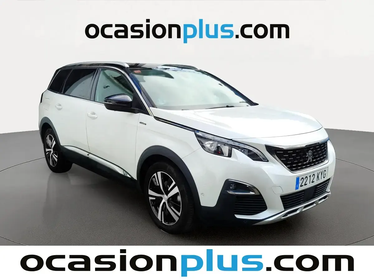 Usado Peugeot 5008 GT-line 131 CV (96 kW) 2019 Blanco SUV