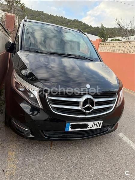 Usado Mercedes V220 Avantgarde 163 CV (119 kW) 2015 Negro Monovolumen
