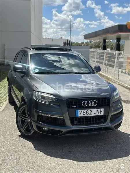 Usado Audi Q7 Ambition 245 CV (180 kW) 2014 Gris / plata SUV