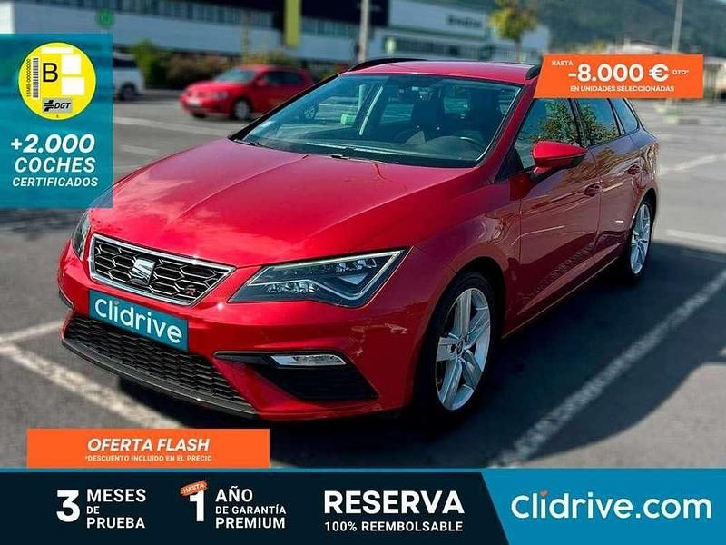 Burdeos Usado 2017 Seat Leon ST FR Familiar | 15.890 € (Precio justo) - Imagen 1/3