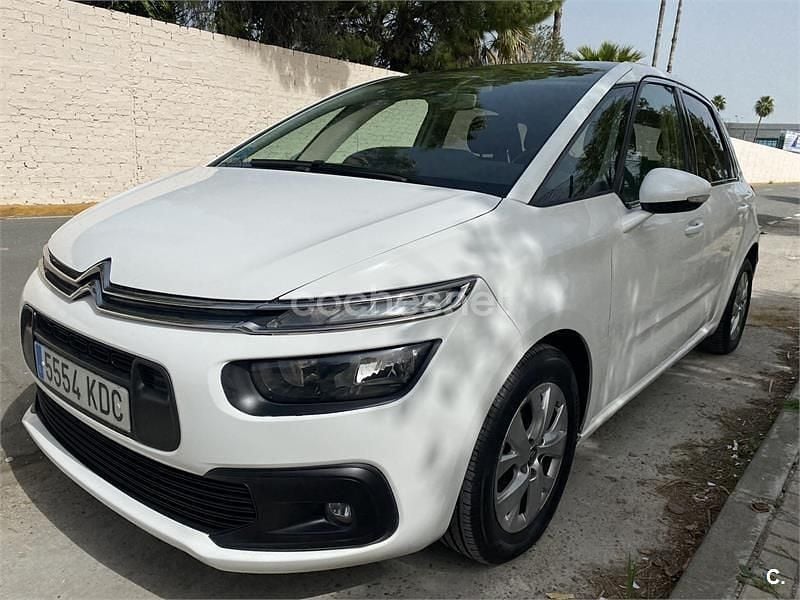 Usado Citroën C4 Picasso PureTech 130 CV (95 kW) 2017 Blanco Monovolumen