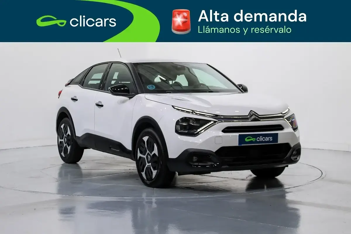 Usado Citroën C4 Feel 110 CV (80 kW) 2021 Blanco Berlina