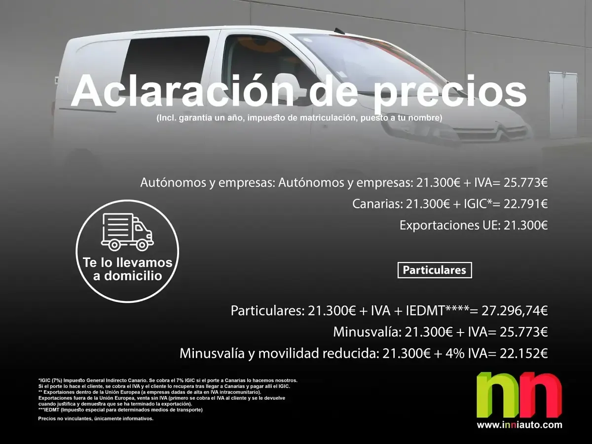 Usado Citroën Jumpy 120 CV (88 kW) 2021 Blanco Monovolumen