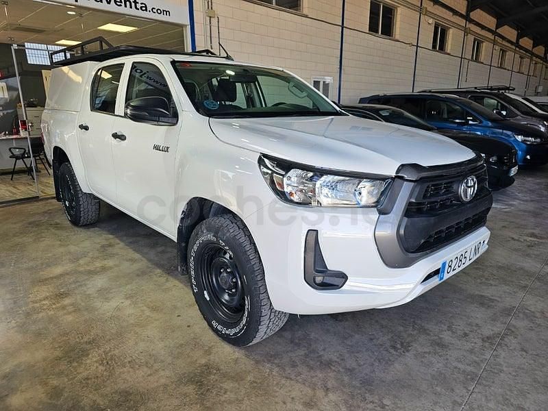 Käytetty Toyota HiLux 150 HP (110 kW) 2021 Valkoinen Nouto
