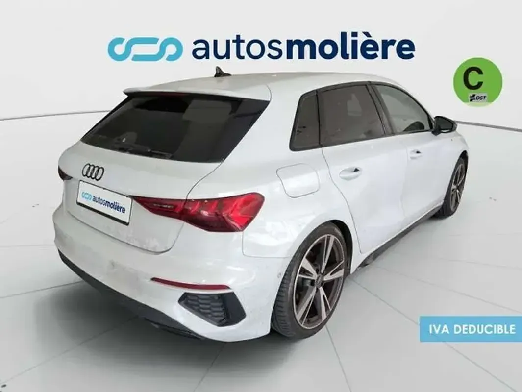 Usado Audi A3 Sportback S-Line 150 CV (110 kW) 2022 Blanco Utilitario