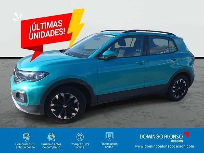 Usado VW T-Cross 95 CV (69 kW) 2022 Verde SUV