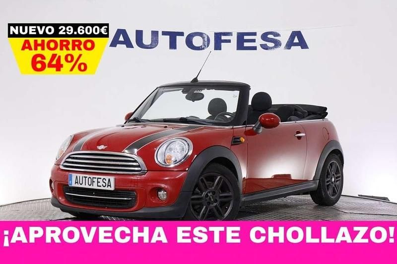 Rojo Usado 2011 Mini Cooper Cabriolet Chili Descapotable | 10.750 € (Buen precio) - Imagen 1/4