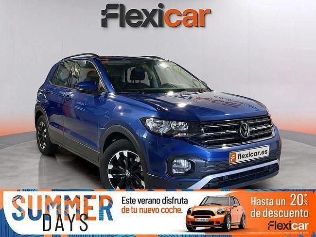 Usado VW T-Cross Advance 110 CV (80 kW) 2020 Azul SUV