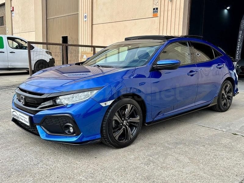 Usado Honda Civic Sport Plus 182 CV (133 kW) 2019 Azul Berlina