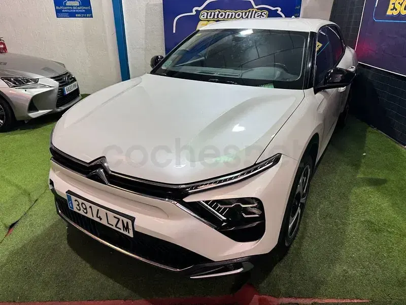 Usado Citroën C5 X Feel 130 CV (95 kW) 2022 Blanco Familiar