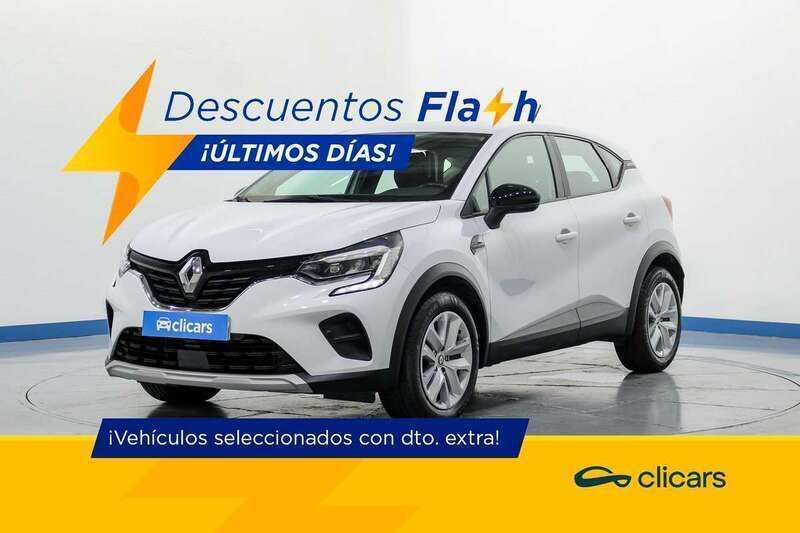 Blanco Usado 2021 Renault Captur Intens SUV | 11.790 € (Buen precio) - Imagen 1/4