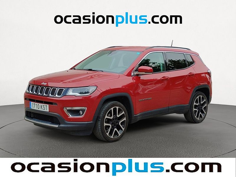 Rojo Usado 2019 Jeep Compass Limited SUV | 15.455 € (Buen precio) - Imagen 1/4