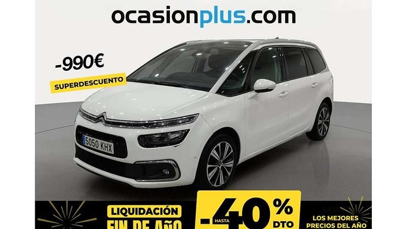 Blanco Usado 2018 Citroën Grand C4 Picasso Feel Monovolumen | 9910 € (Buen precio) - Imagen 1/4