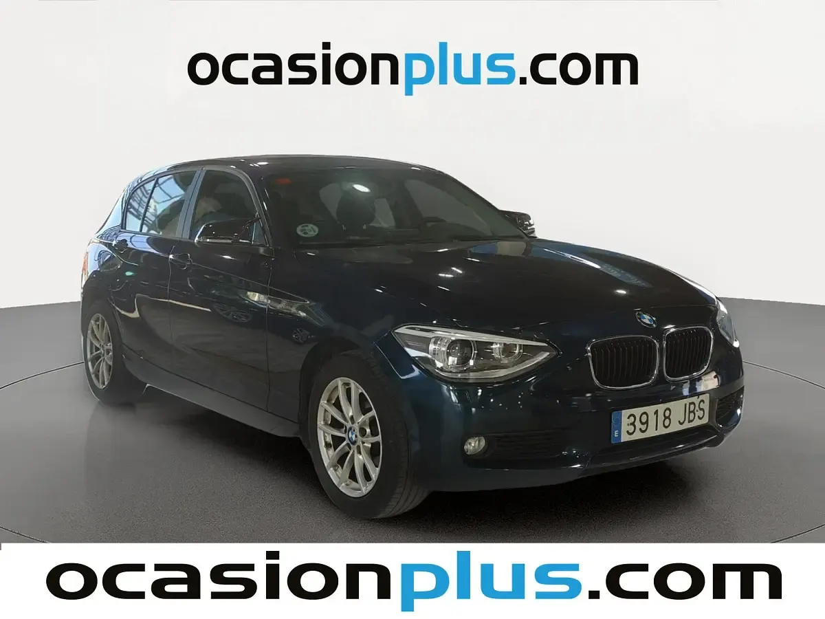 Usado BMW 116 116 CV (85 kW) 2014 Azul Utilitario