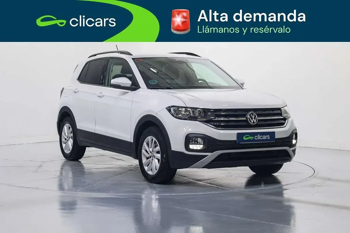 Usado VW T-Cross Advance 110 CV (80 kW) 2021 Blanco SUV