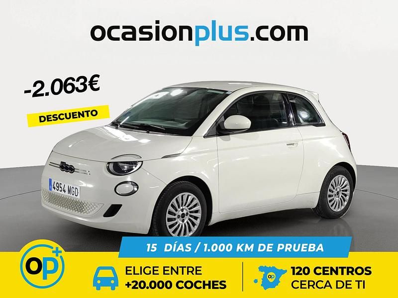 Usado Fiat 500e 86 kW (118 CV) 2023 Blanco Utilitario
