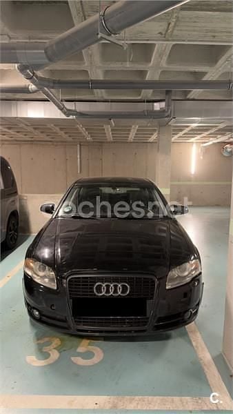 Usado Audi A4 163 CV (119 kW) 2007 Negro Berlina