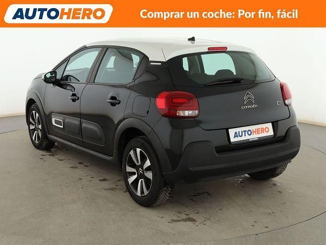 Usado Citroën C3 Feel 110 CV (80 kW) 2022 Negro Utilitario