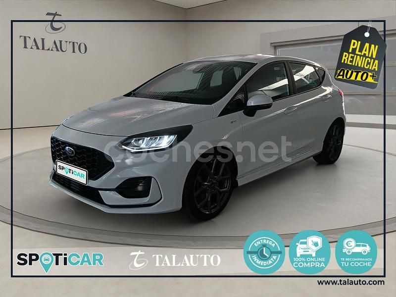 Blanco Usado 2022 Ford Fiesta ST-Line Utilitario | 14.950 € (Precio justo) - Imagen 1/4