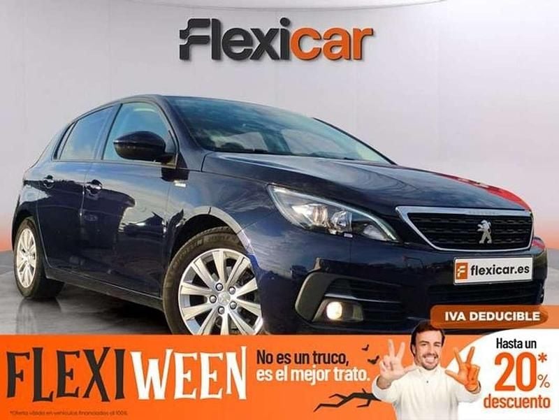 Azul Usado 2020 Peugeot 308 Active Utilitario | 10.390 € (Precio justo) - Imagen 1/4