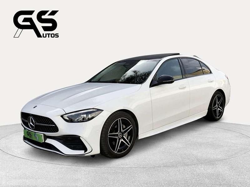 Blanco Usado 2024 Mercedes C220 Berlina | 43.999 € (Precio justo) - Imagen 1/4