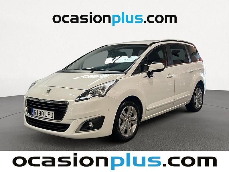 Blanco Usado 2016 Peugeot 5008 Style Monovolumen | 10.090 € (Precio justo) - Imagen 1/4