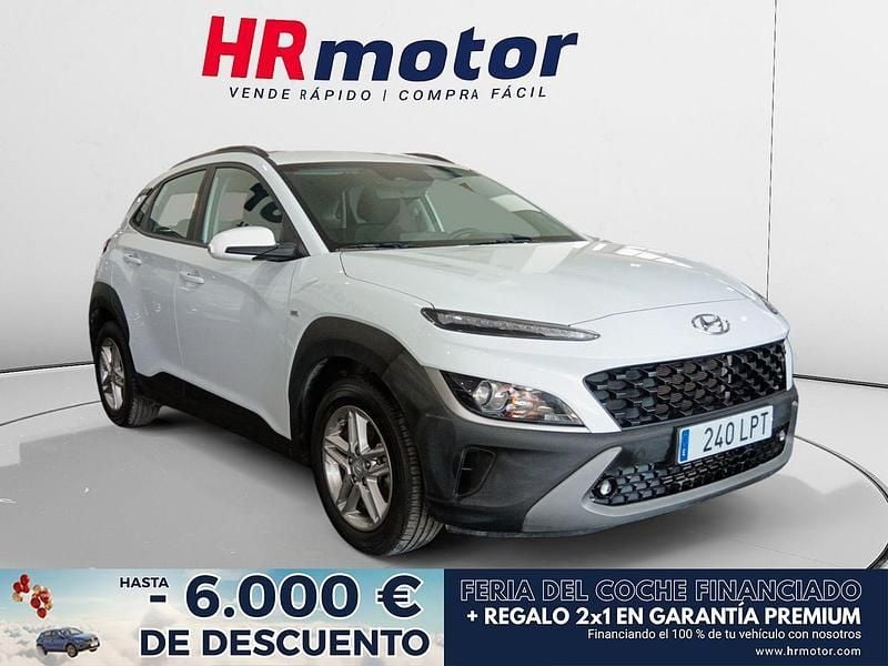 Blanco Usado 2021 Hyundai Kona SUV | 17.610 € (Precio justo) - Imagen 1/4