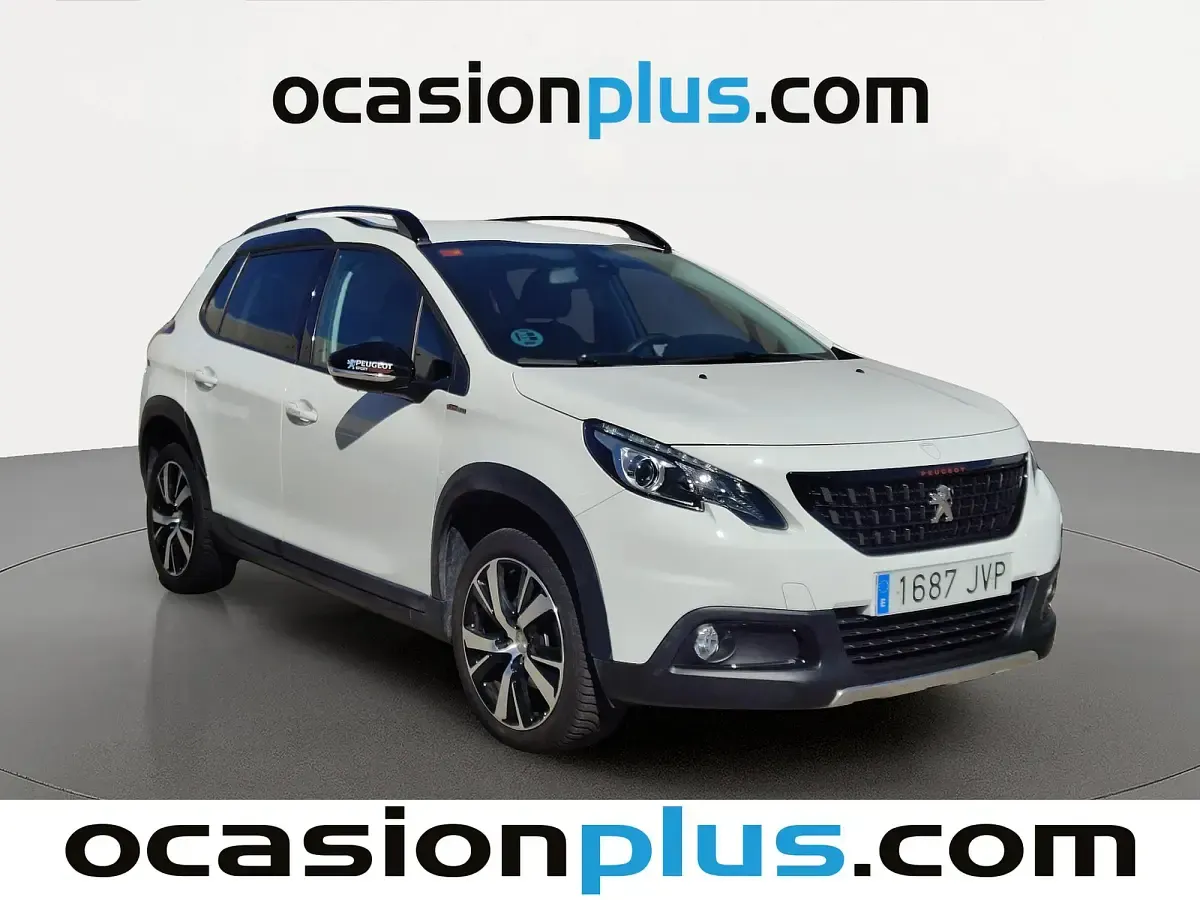 Usado Peugeot 2008 GT-line 130 CV (95 kW) 2016 Blanco SUV