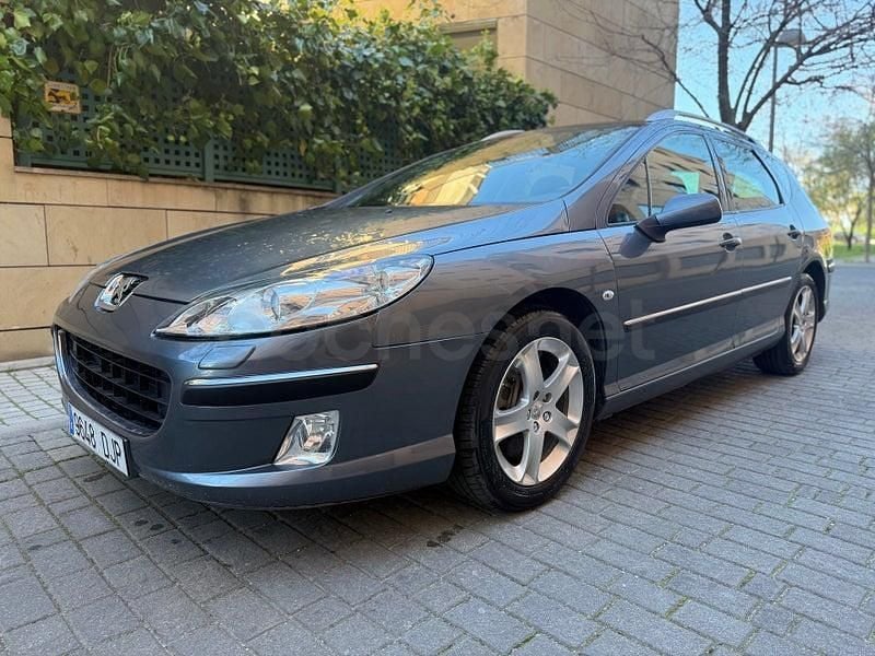 Usado Peugeot 407 160 CV (117 kW) 2009 Azul Familiar