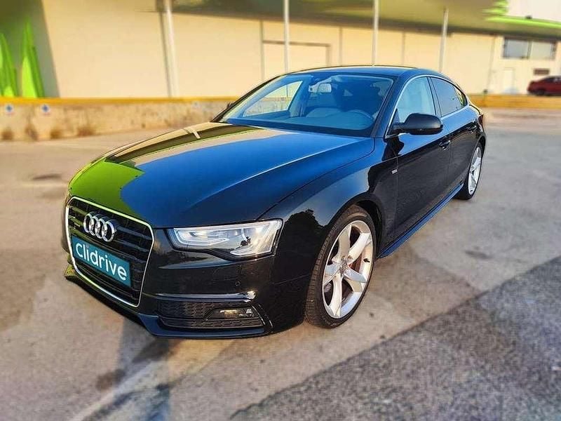 Usado Audi A5 Sportback Premium 241 CV (177 kW) 2014 Negro Utilitario