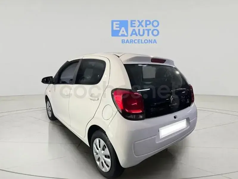 Usado Citroën C1 72 CV (52 kW) 2019 Blanco Utilitario