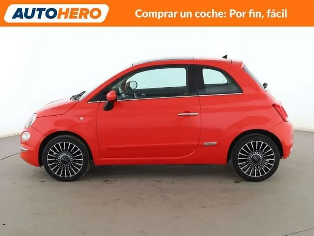 Usado Fiat 500 Lounge 71 CV (52 kW) 2016 Rojo Utilitario