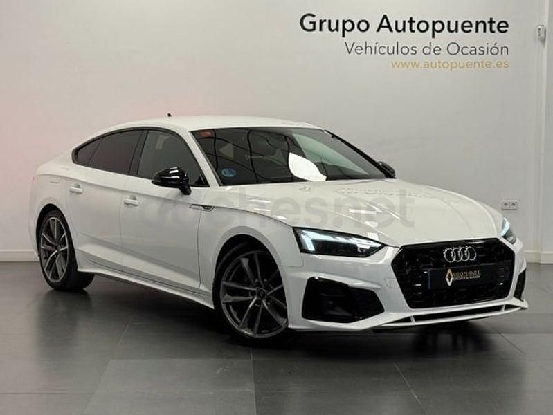 Usado Audi A5 Sportback S-Line 163 CV (119 kW) 2022 Blanco Utilitario