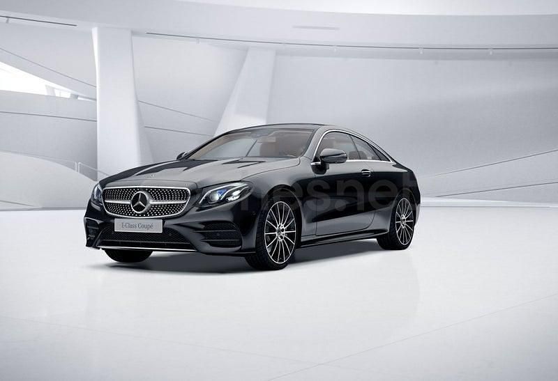 Usado Mercedes E300 AMG line 245 CV (180 kW) 2017 Negro Coupe