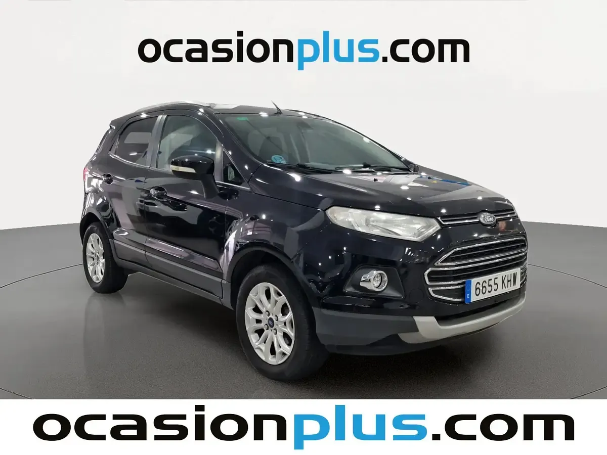 Usado Ford Ecosport Titanium 95 CV (69 kW) 2018 Negro SUV