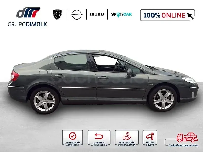Usado Peugeot 407 Sport 140 CV (102 kW) 2009 Gris / plata Berlina