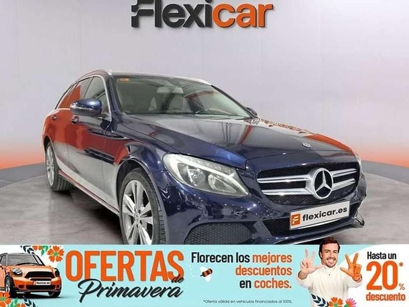 Usado Mercedes C220 170 HP (125 kW) 2017 Azul Carrinha