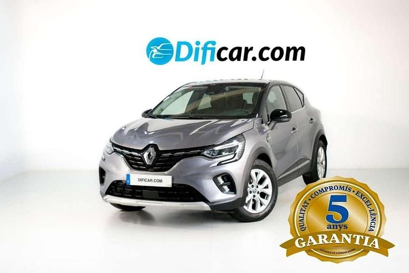 Gris Usado 2021 Renault Captur Zen SUV | 18.490 € (Super precio) - Imagen 1/4