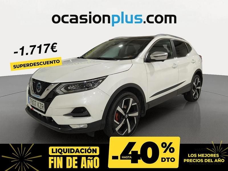 Blanco Usado 2019 Nissan Qashqai Tekna+ SUV | 17.890 € (Precio justo) - Imagen 1/4