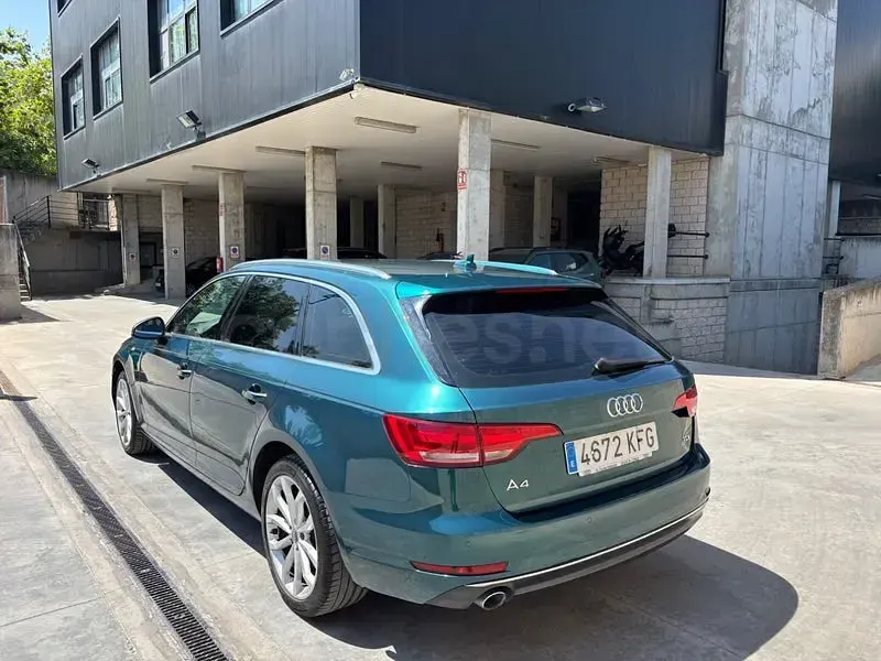 Usado Audi A4 150 CV (110 kW) 2017 Verde Familiar