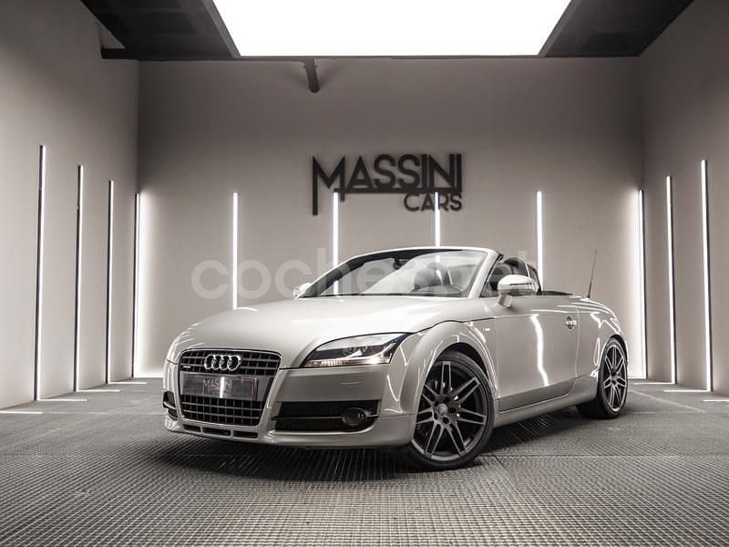 Gris / plata Usado 2009 Audi TT Roadster S-Line Descapotable | 16.999 € (Caro) - Imagen 1/4